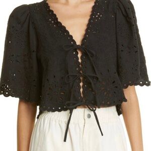 Sea NY eyelit too with front ties